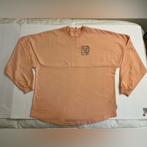 Disney world spirit jersey pink peach size M